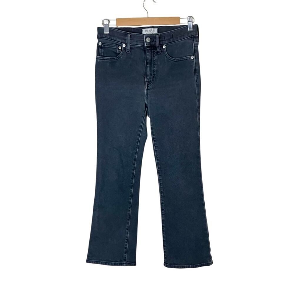 Madewell Cali Demi-Boot Jeans Black Size 27